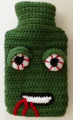 Zombie hot water bottle